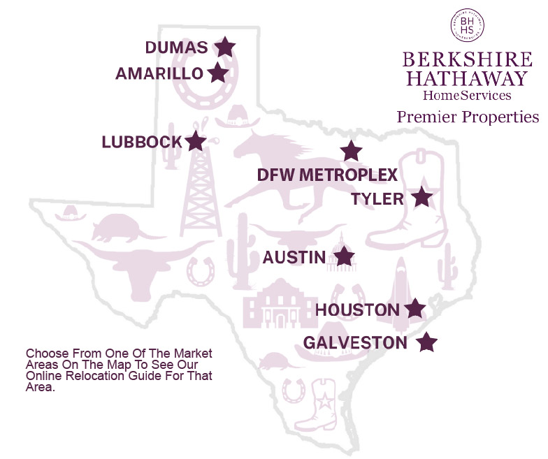 BHHSPremierTexasAreaMap